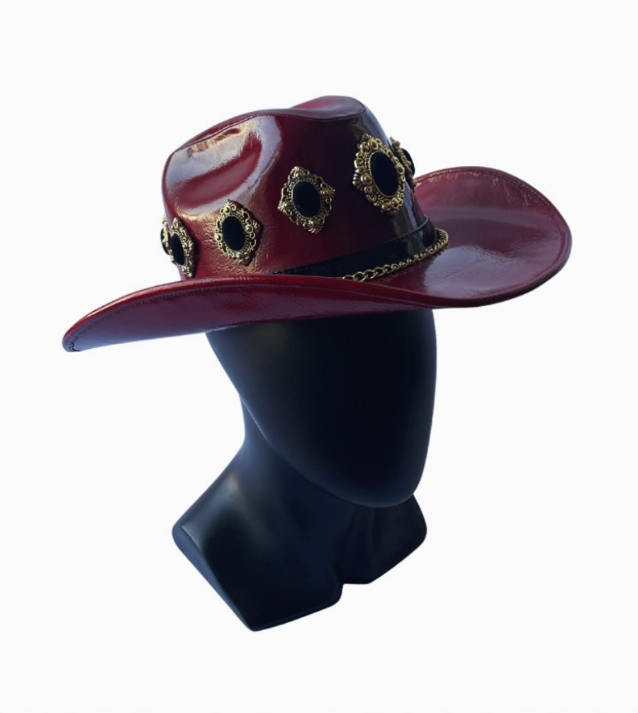 Crimson Soul Cowboy Hat Worn by AKON